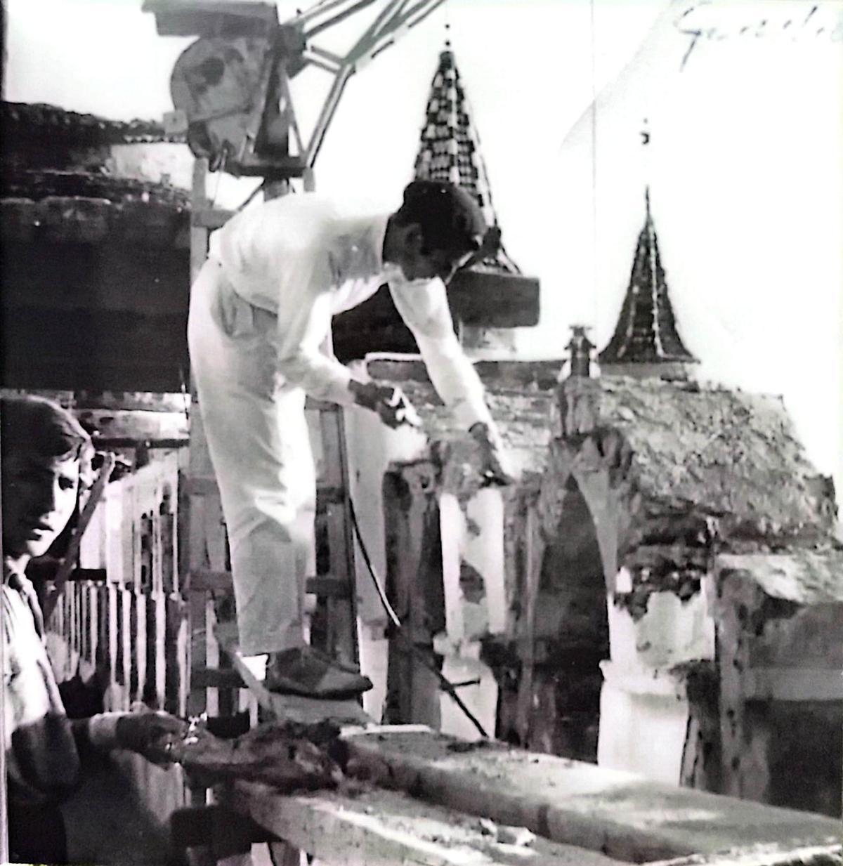 La historia de Vicente Ramiro, el obrero que perdió la vida restaurando el monasterio de Guadalupe