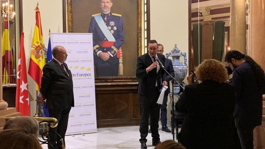 El abogado de Manises Pedro Albares recibe un nuevo Premio Europeo
