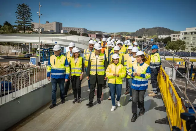 Visita a la pasarela del Padre Anchieta