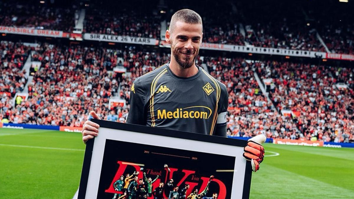 David De Gea, en su regreso a Old Trafford