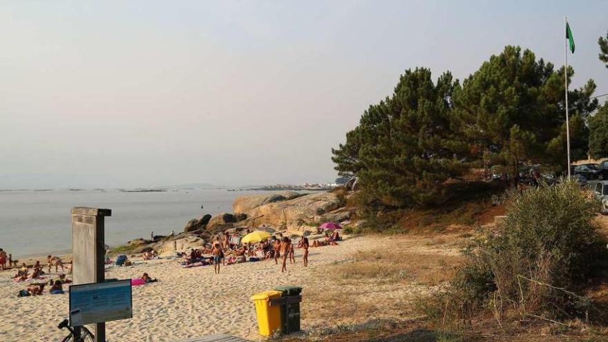 La playa de Area de Reboredo, que a instancias del gobierno socialista seguirá sin Bandera Azul. // Muñiz