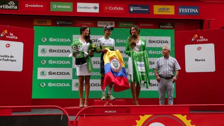 La Vuelta: Podium de la octava etapa