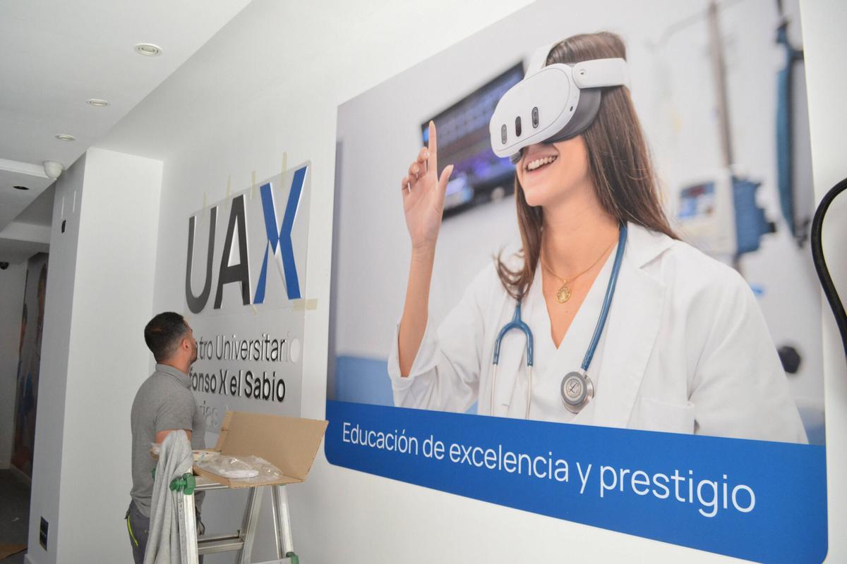 La nueva oficina de la Universidad Alfonso X el Sabio.