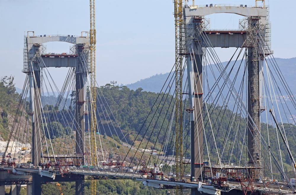 Colapso en las salidas de Vigo