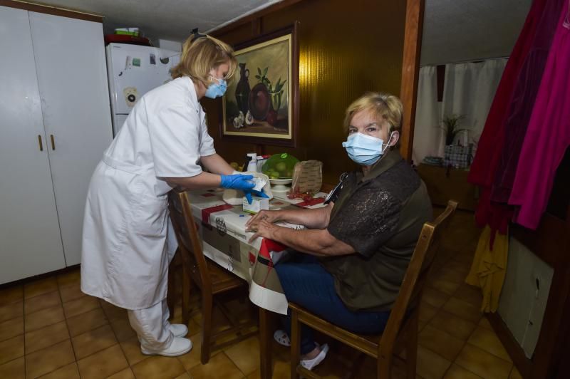 Usuaria del servicio de ayuda a domicilio.