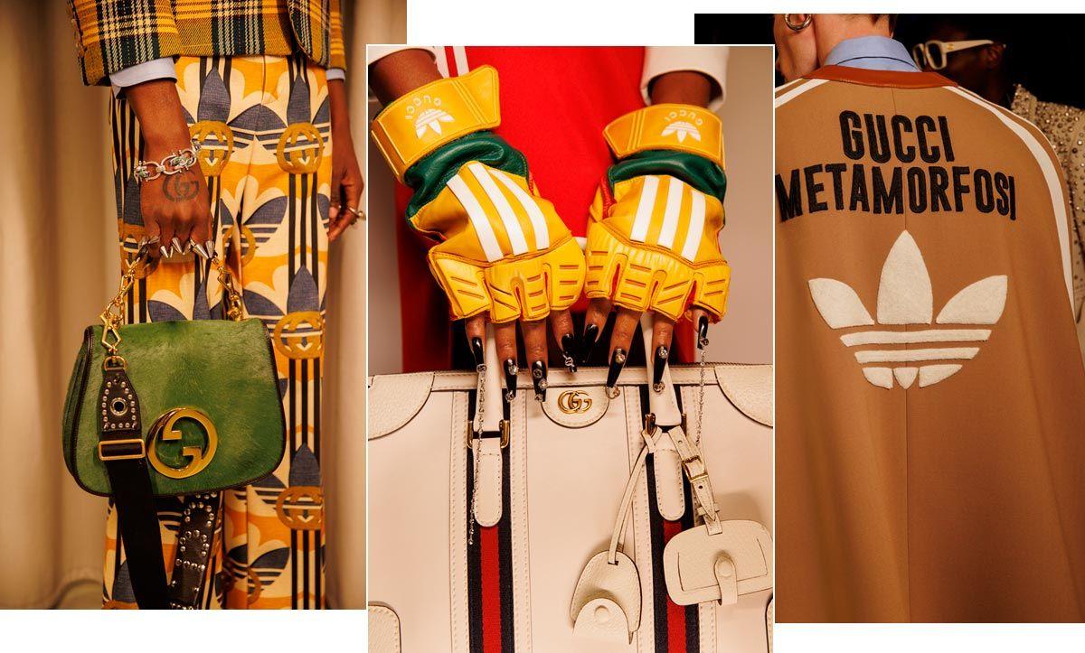 Detalles de la colección Exquisite Gucci en colaboración con Adidas