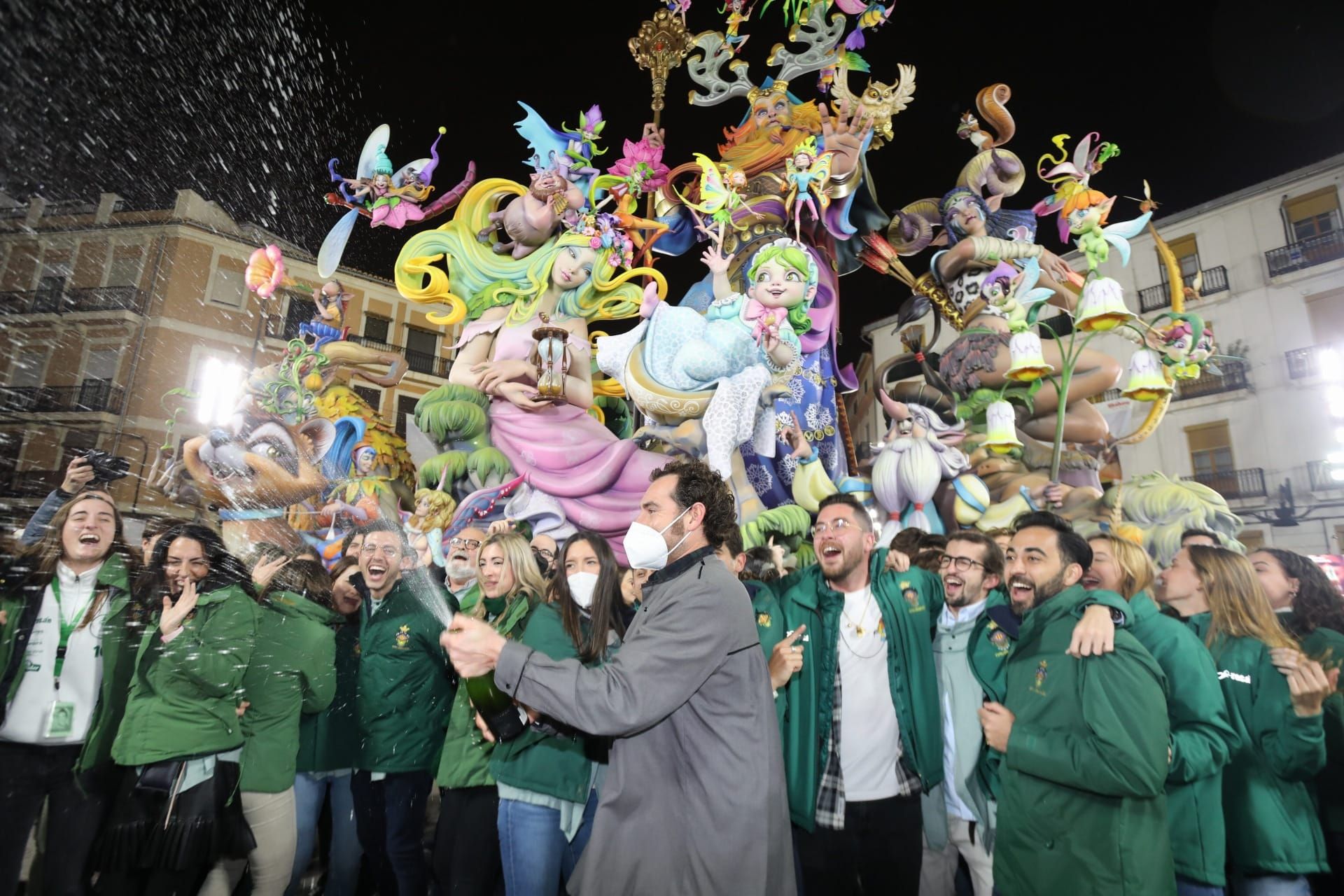 Convento Jerusalén celebra su primer premio de Especial en las Fallas 2022