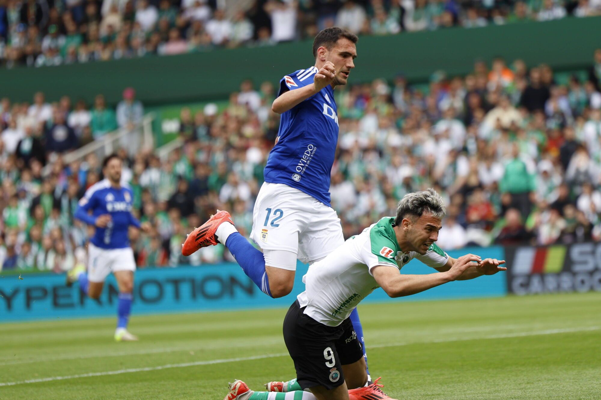Así fue el partido entre el Real Oviedo y el Racing de Santander