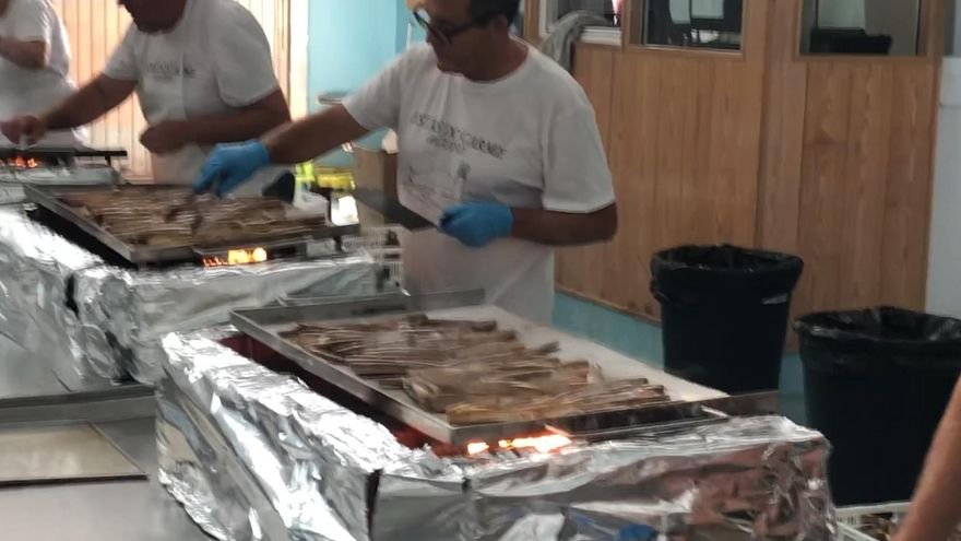 Navallazos en Aguiño: ‘voan’ 1.100 racións na exitosa festa gastronómica