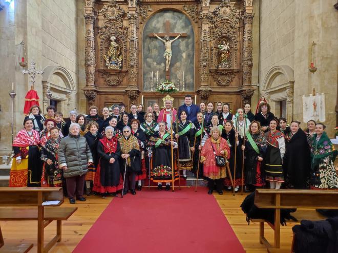 Santa Águeda se impone en Moraleja del Vino