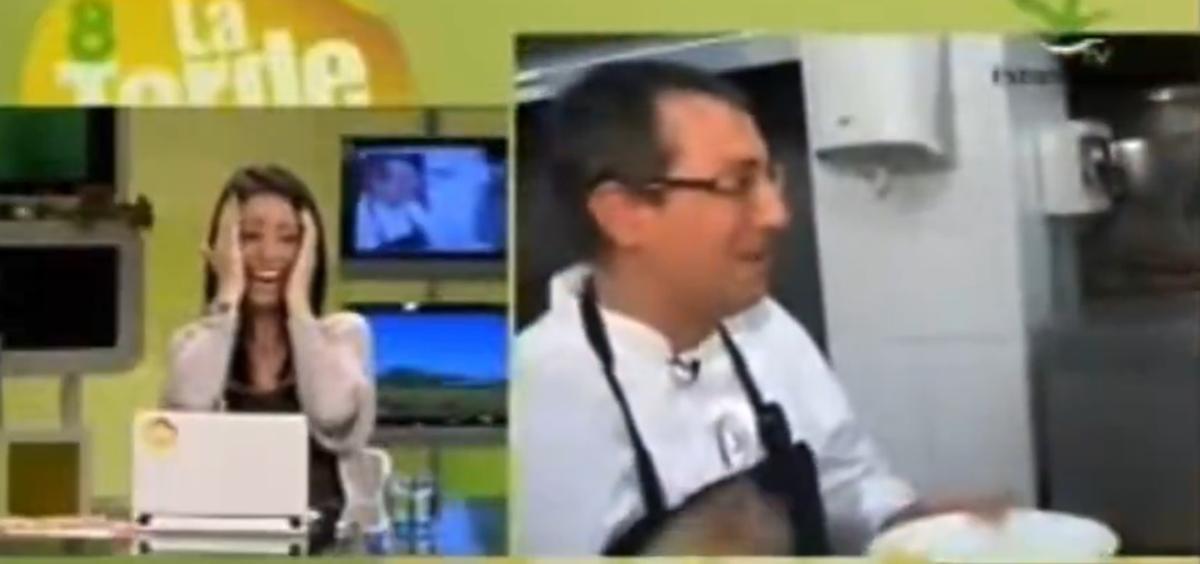 El momento en el que Juanma Zamorano utilizó la expresión 'Marichocho' en Canal Extremadura.