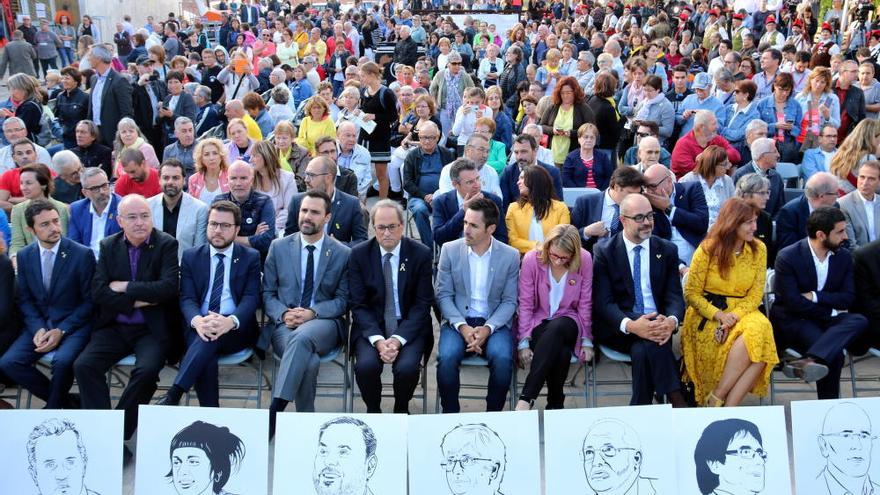 Sant Julià de Ramis commemora l&#039;1-O i recorda a l&#039;Executiu que «el poble mana i el Govern obeeix»