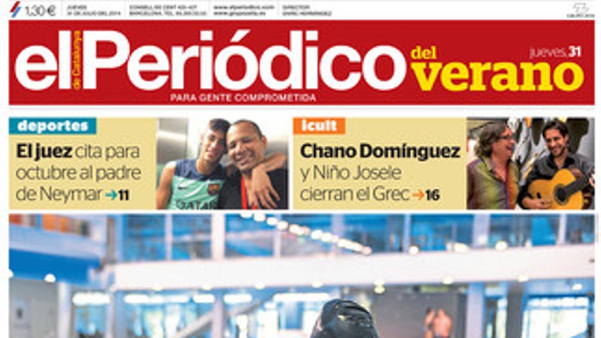 Portada del suplemento 'Verano' del 31 de julio.