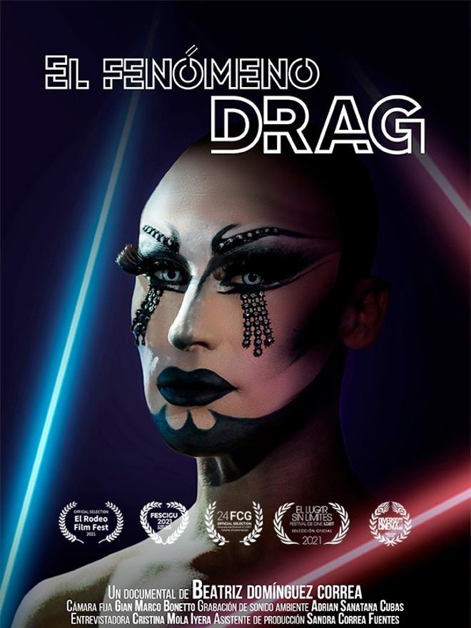 Cartel oficial del documental &#039;Fenómeno Drag&#039; que se emite esta noche