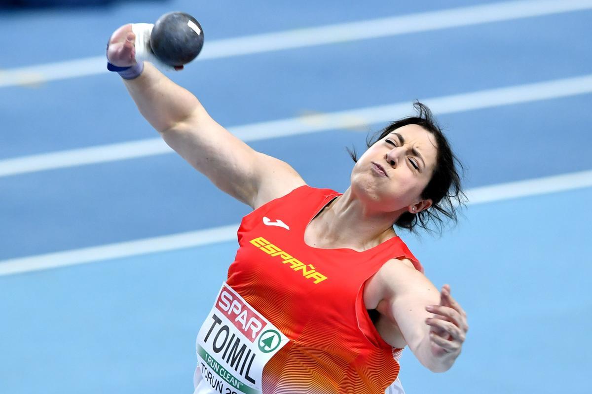 Belén Toimil polvoritza el rècord d’Espanya de pes i passa a la final de l’Europeu Belén Toimil polvoritza el rècord d’Espanya de pes i passa a la final de l’Europeu