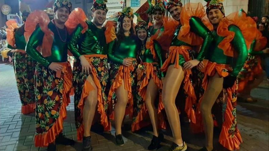 Imagen de la última edición del Carnaval de Alcalà que se pudo celebrar, en el 2020