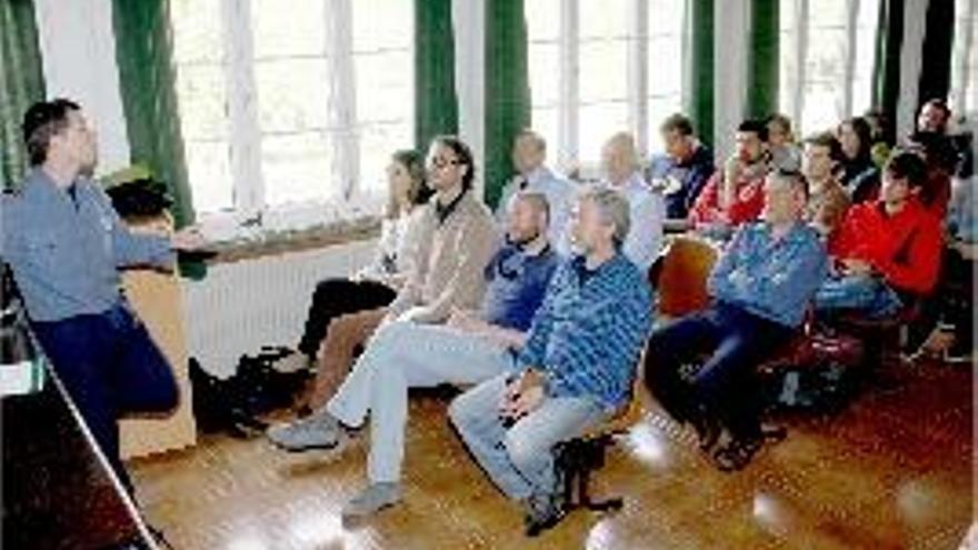 Un moment de la jornada celebrada a l&#039;Escola Agrària Forestal.