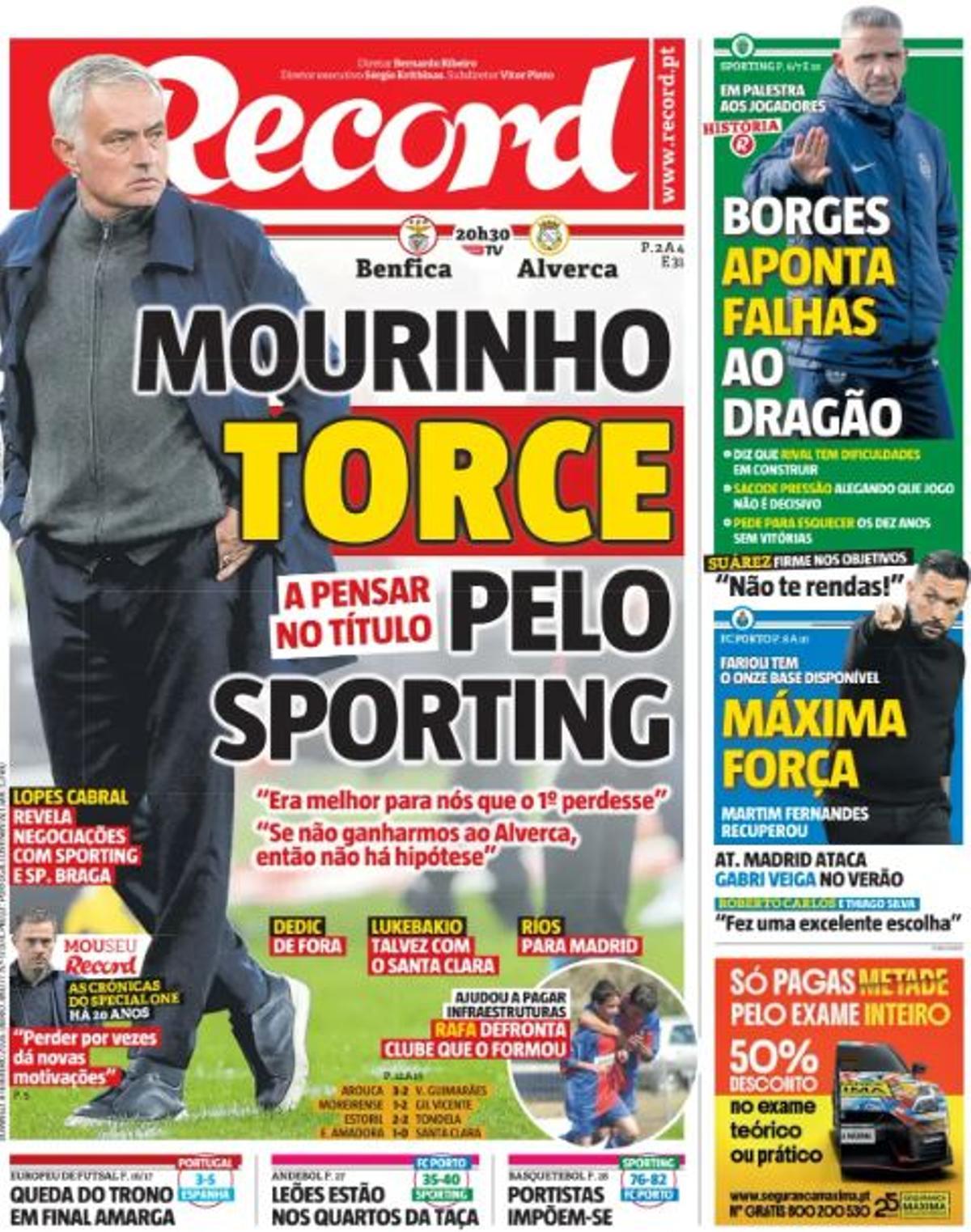 Las portadas de la prensa deportiva de hoy Las portadas de la prensa deportiva de hoy