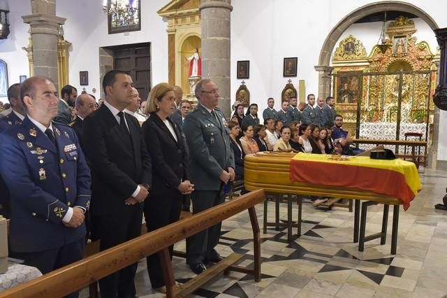 Honras fúnebres al guardia civil Ulises García