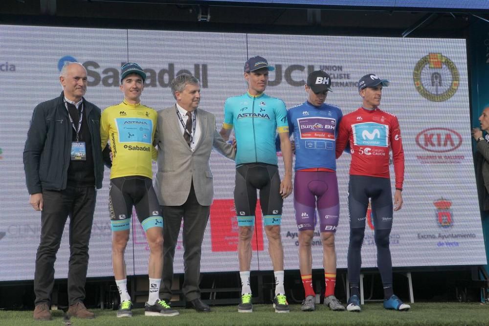 Llegada de la Vuelta a Murcia-Gran Premio Sabadell en San Javier