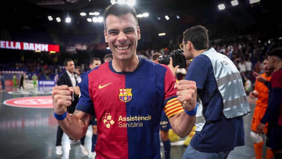 Sergio Lozano es historia viva del fútbol sala