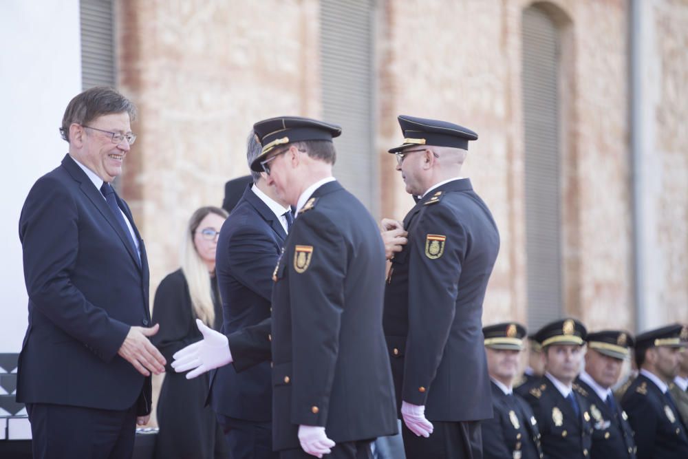 Acto del día de la Unidad de la Policía Nacional adscrita a la Comunitat Valenciana