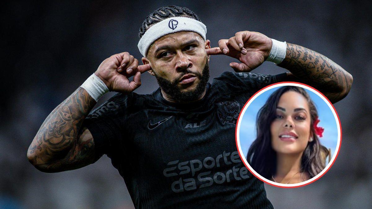 Laryssa Simões anuncia que espera un hijo de Memphis Depay.