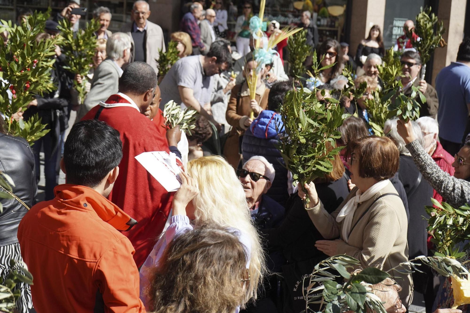 Imatges de la benedicció de Rams a Manresa