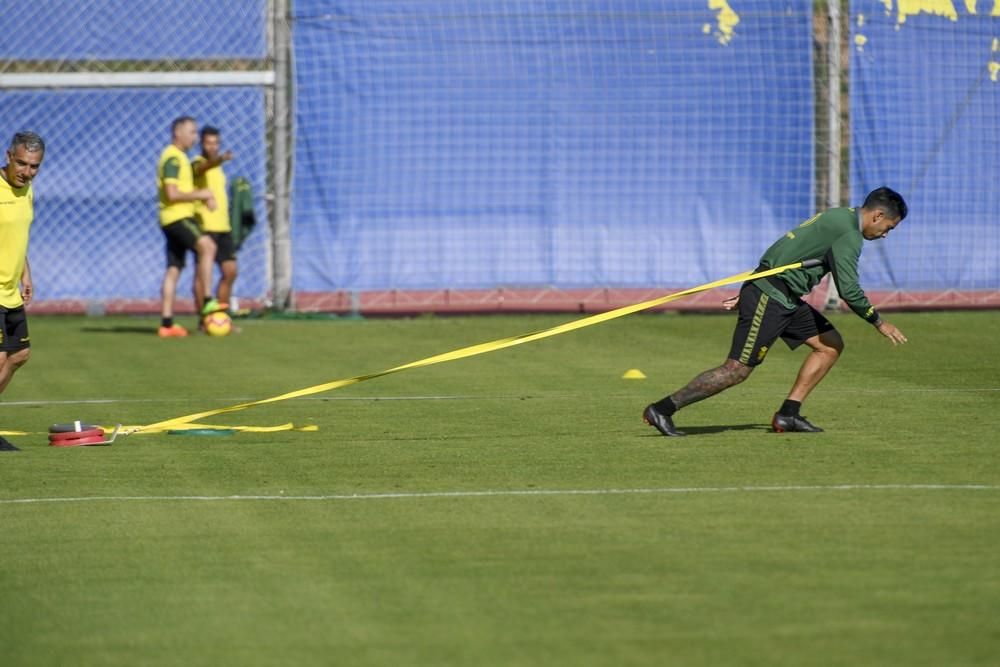 Entrenamiento de la UD Las Palmas