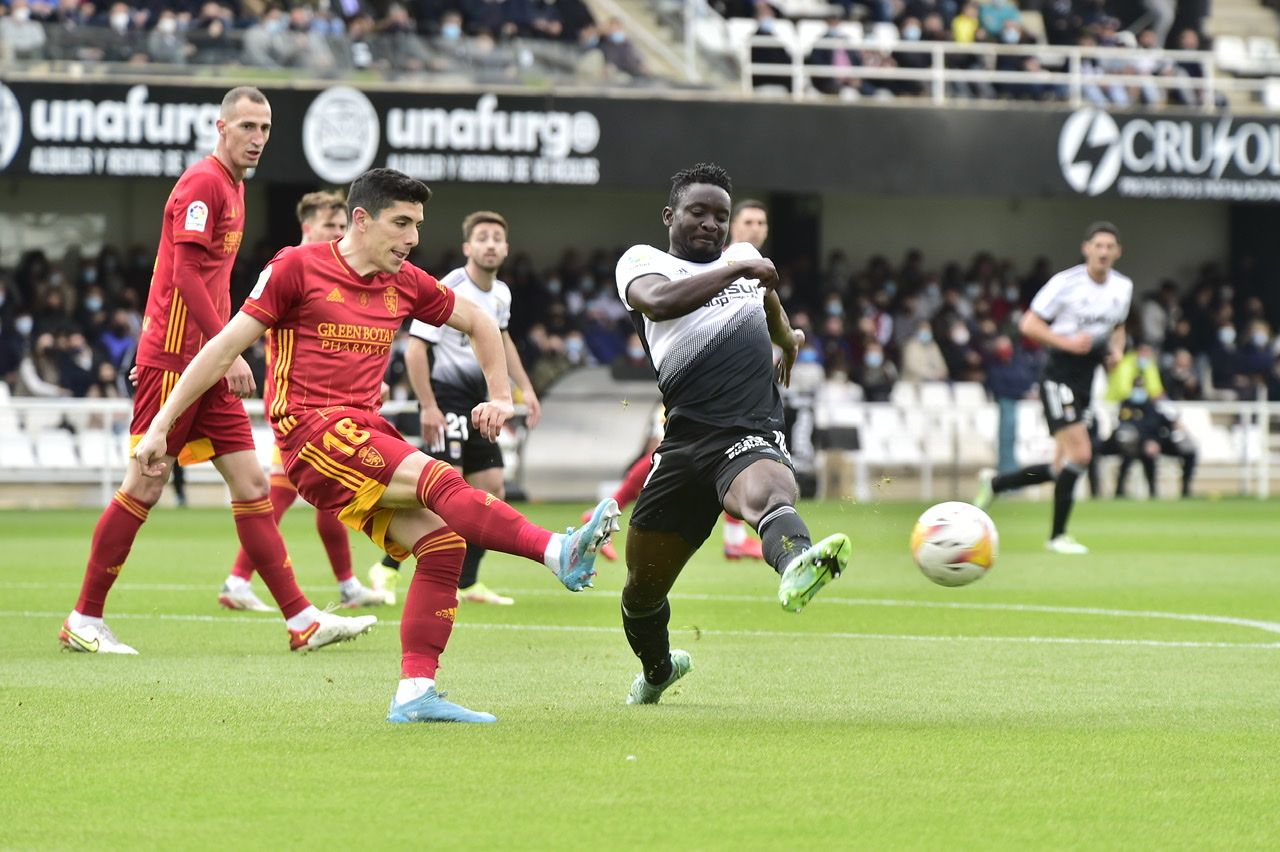 Así ha sido el partido del FC Cartagena contra el Zaragoza