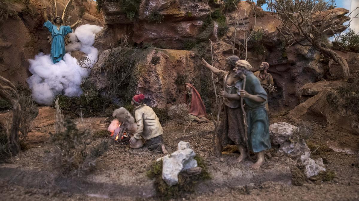 El belén del claustro de Sant Antoniet