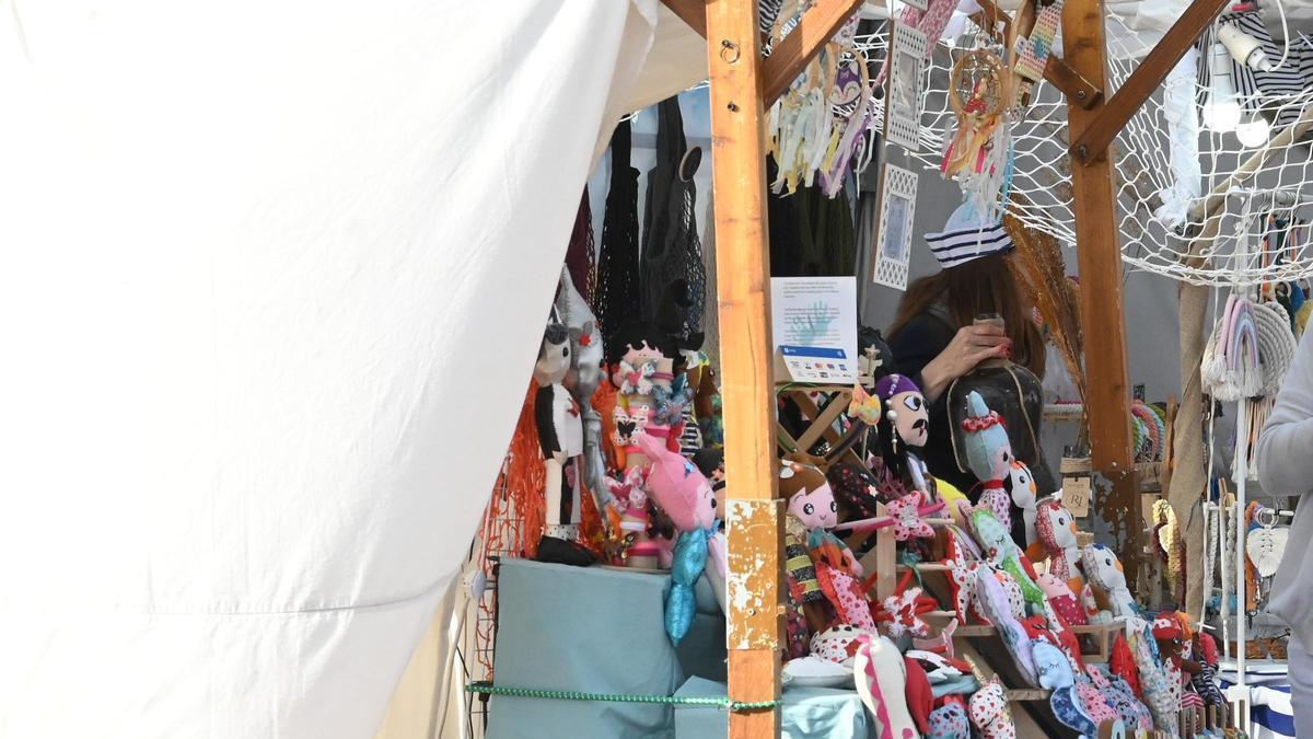 Una imagen de un mercadillo en el Grau de Castelló.