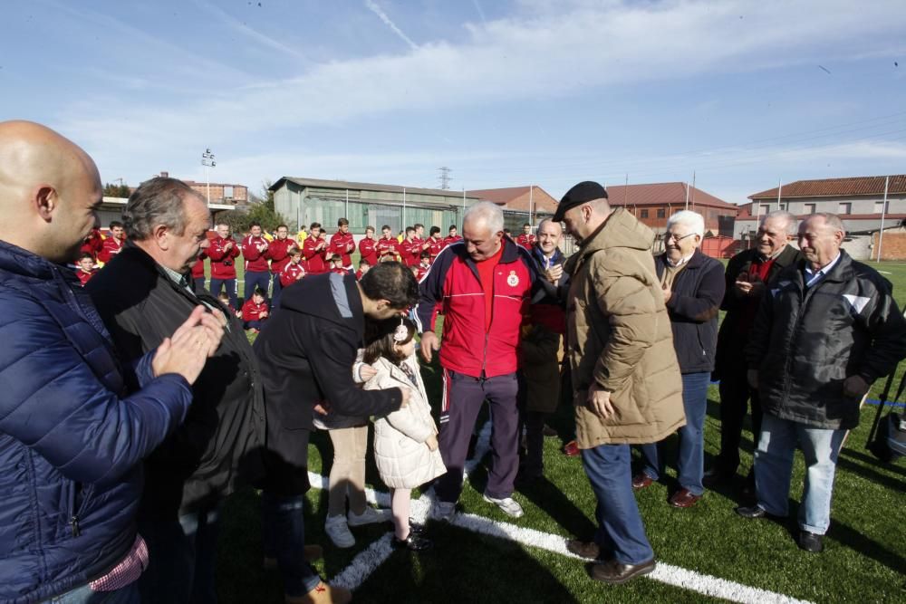 Inauguración del nuevo campo del Gijón Industrial