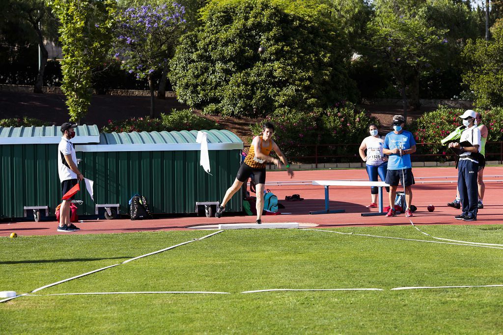 Campeonato regional de atletismo. Primera jornada