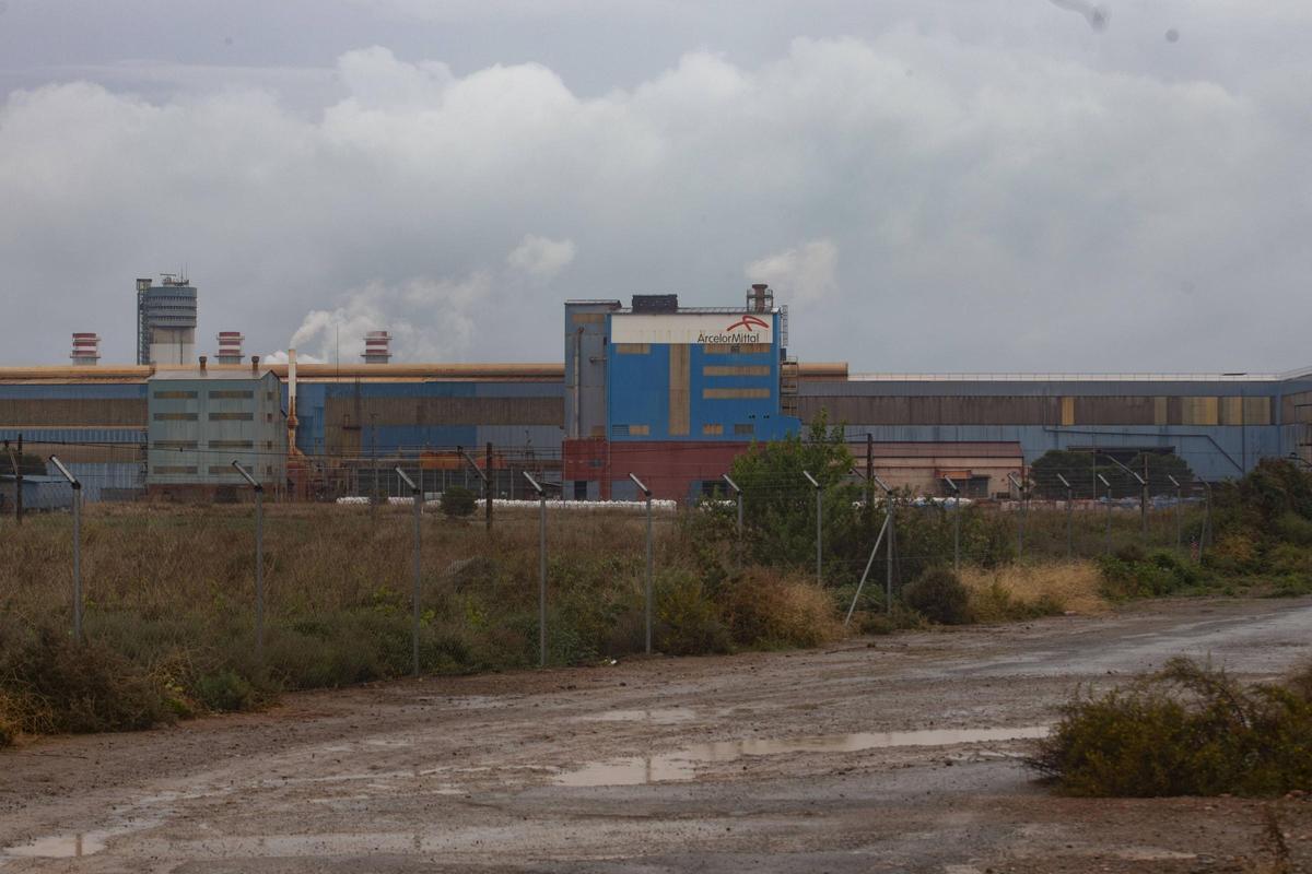 Sede de ArcelorMittal en Sagunt.