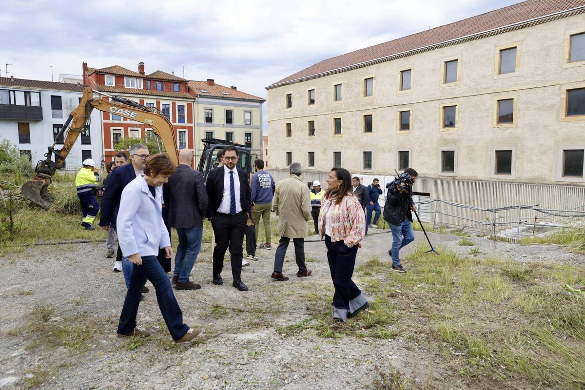 EN IMÁGENES: Comienzan las obras del futuro Centro de Arte Tabacalera de Gijón