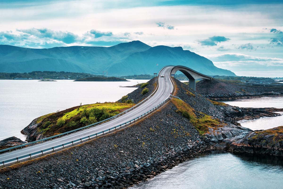 Puente de la Atlantic Ocean Road.