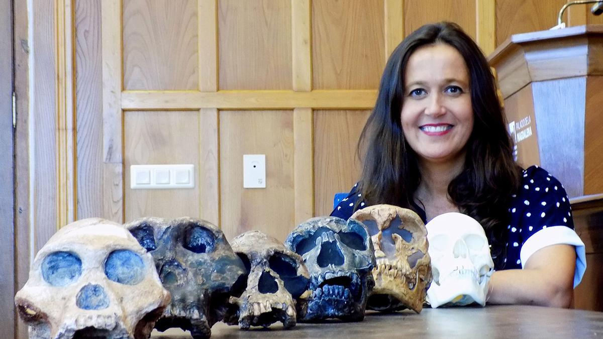 La paleoantropóloga ourensana María Martinón