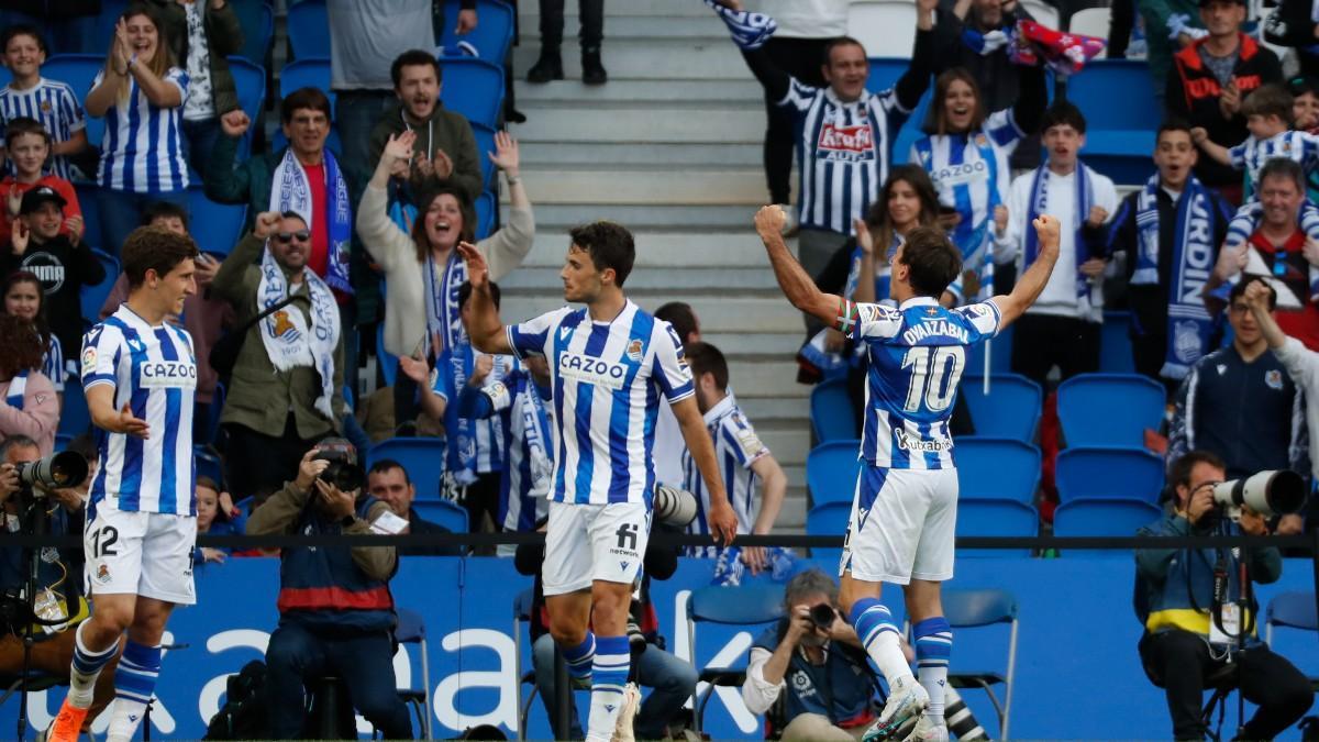 Resumen, goles y highlights del Real Sociedad 2 - 0 Getafe de la jornada 28 de LaLiga Santander