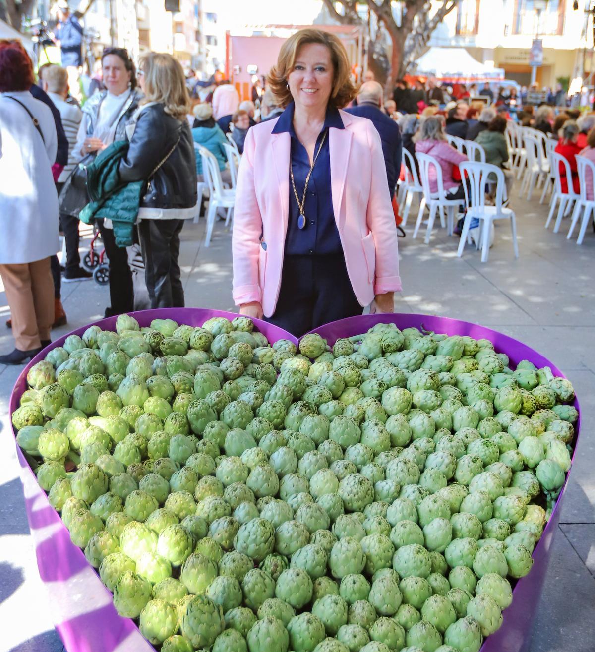 María Gómez, alcaldesa de Almoradí.