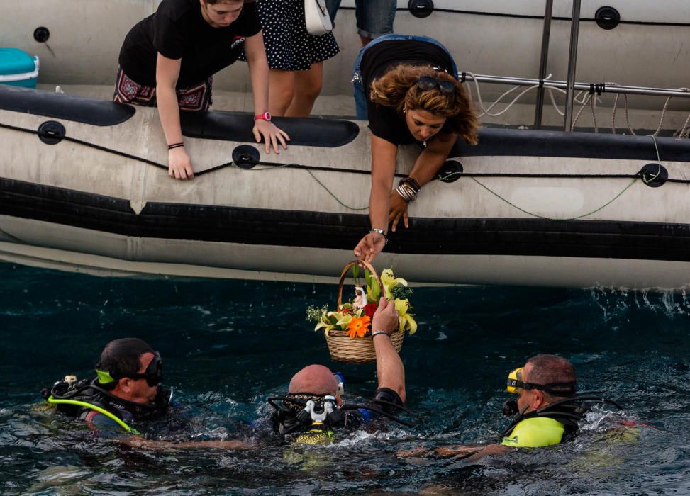 Devoción a la virgen del mar en Benidorm