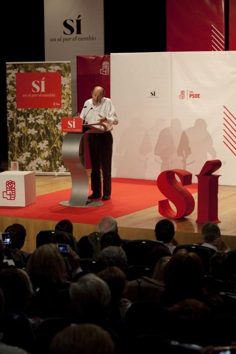 Acto del PSOE en Gijón con Alfredo Pérez Rubalcaba