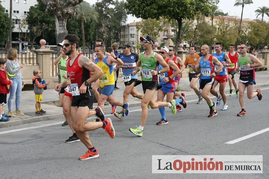 Media Maratón de Murcia: paso por la Avenida del Infante