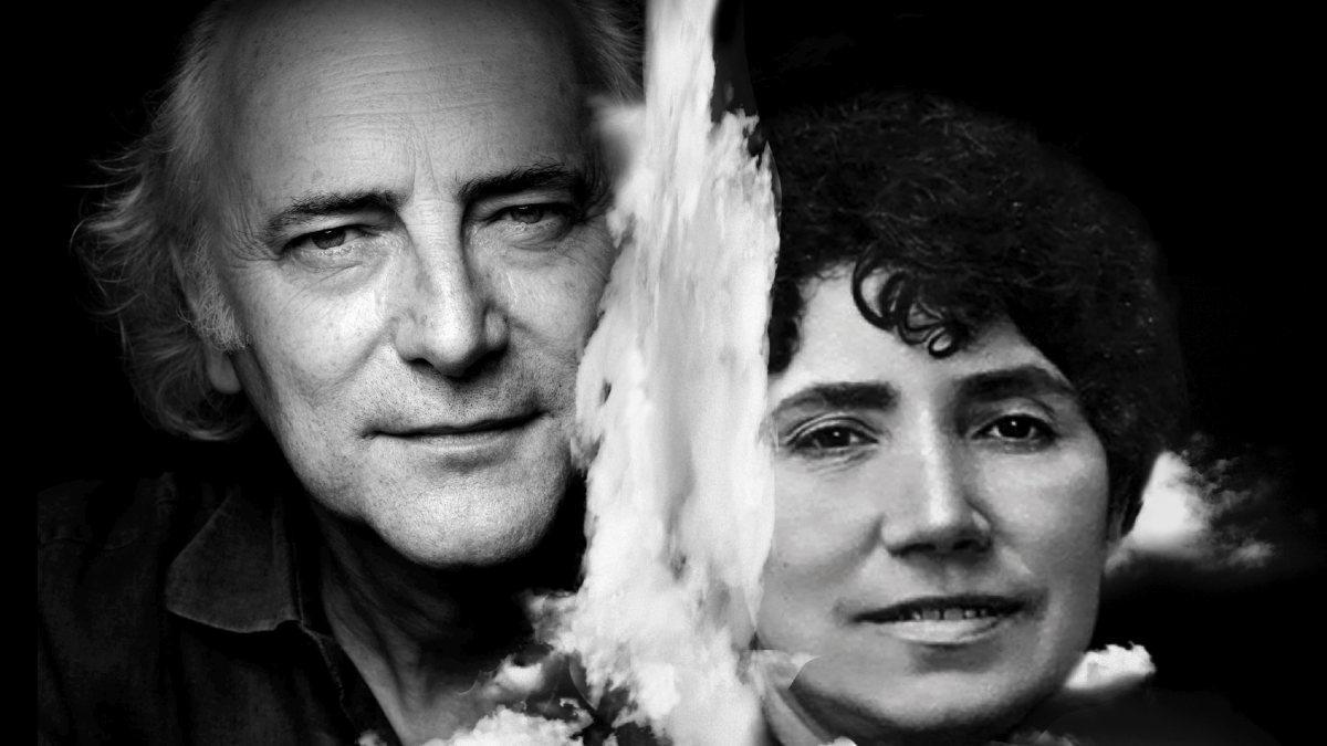 Cartel del próximo concierto en Santiago de Amancio Prada sobre Rosalía de Castro.