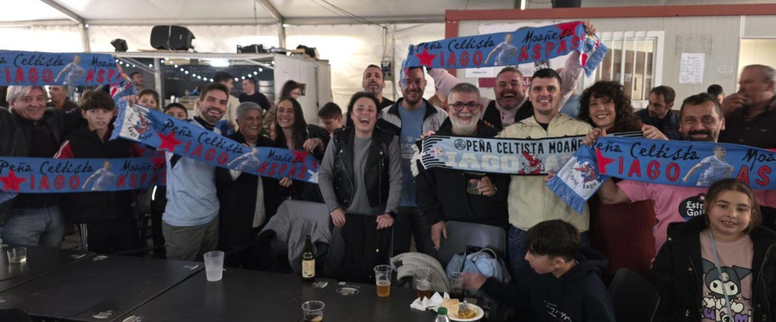 Integrantes de la peña.