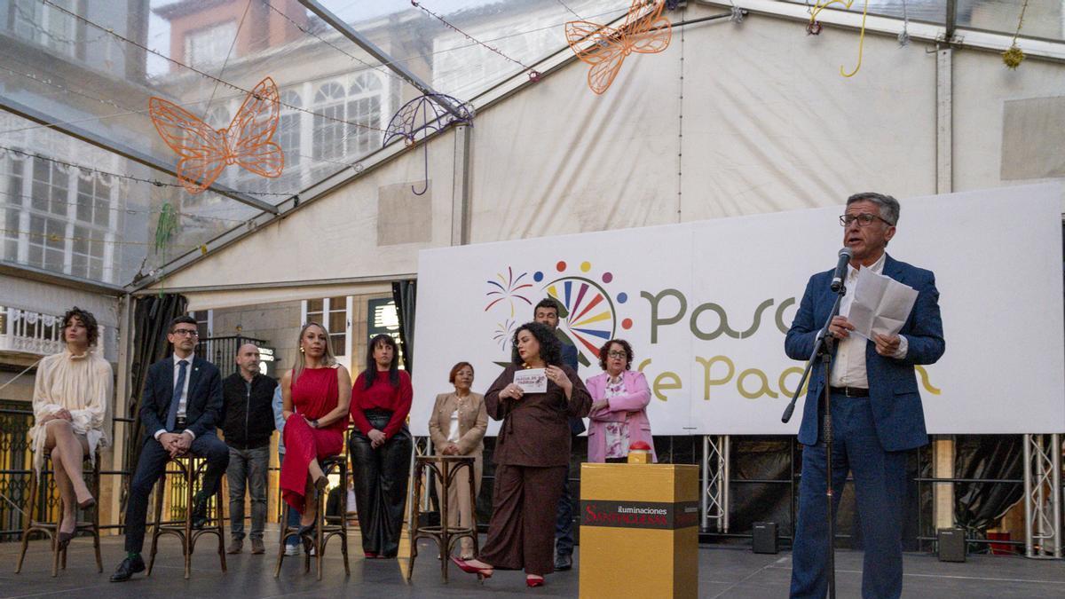 PASCUA PADRÓN | Terio Carrera, pregonero en Padrón: «Que a Pascua se converta nun impulso á cordura»