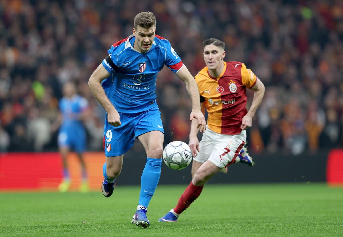 Champions: Galatasaray - Atlético de Madrid, en imágenes