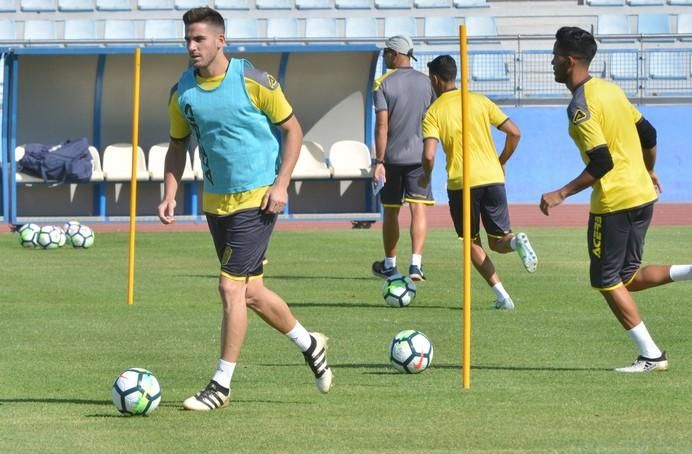 Primer entrenamiento de la UD Las Palmas