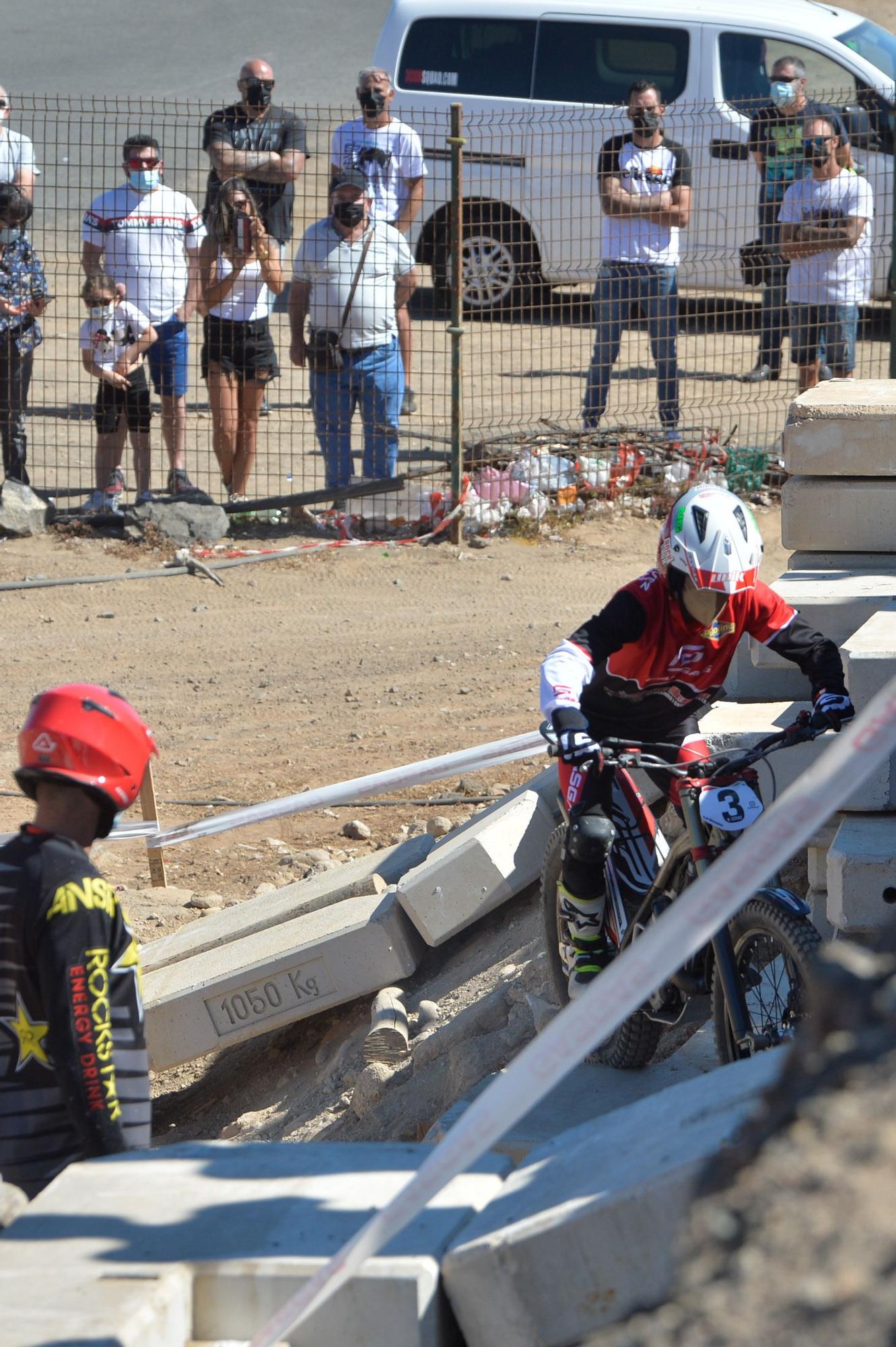 Primera prueba del Campeonato de Canarias de trial en una zona anexa a Las Terrazas (9/05/2021)