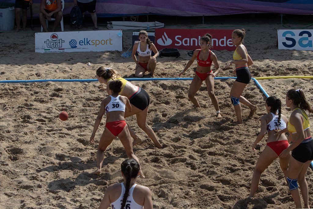 Campeonato de balonmano playa en La Manga